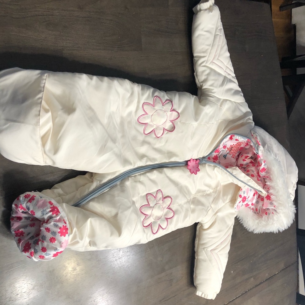18 month full body girls snow suit